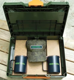 Outlet Festool Outdoor Systainer Case With Hat & Mugs Safety Gear