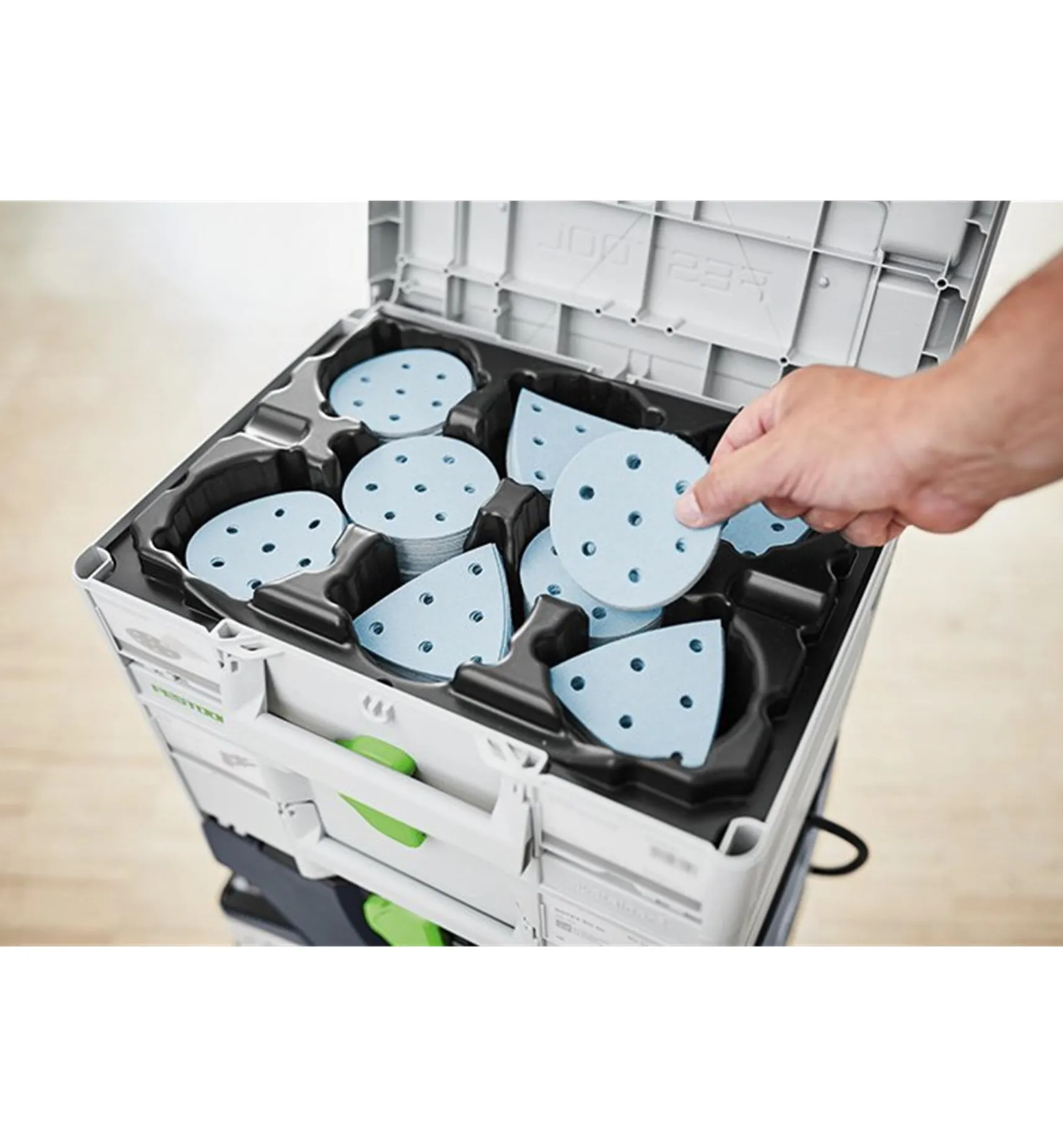 Outlet Festool Systainer³ Case With Insert For D77/D90/93V Abrasives Workshop