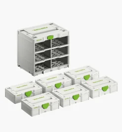 Hot Festool Systainer³ Rack SYS3-RK/6 M 337-Set Workshop