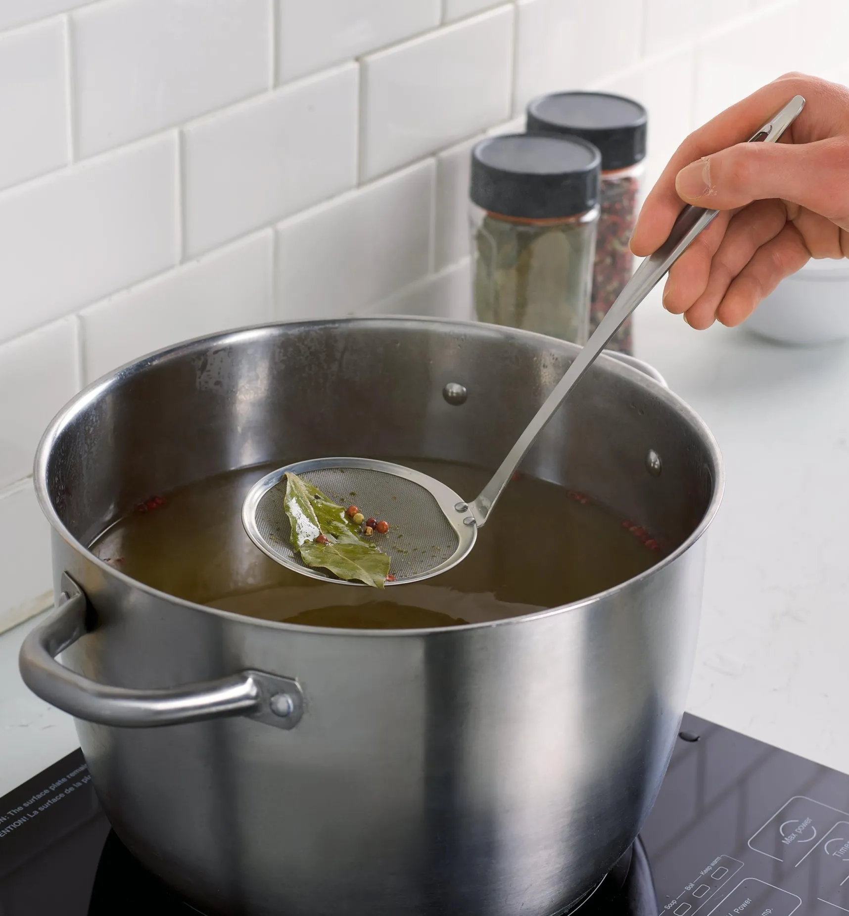 Hot Fine-Mesh Skimming Ladle Cooking Utensils