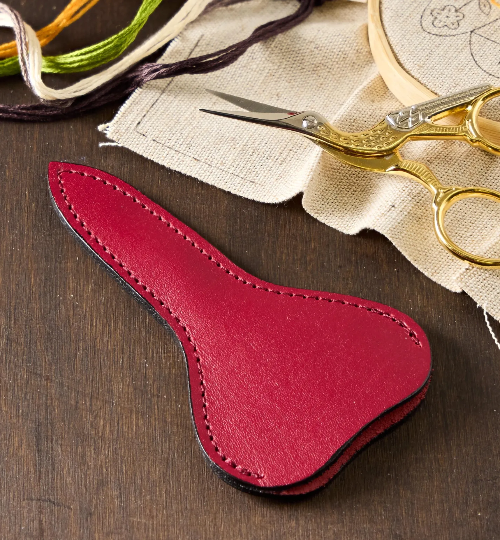 Best Fitted Leather Sheath For Stork Scissors Toys & Games