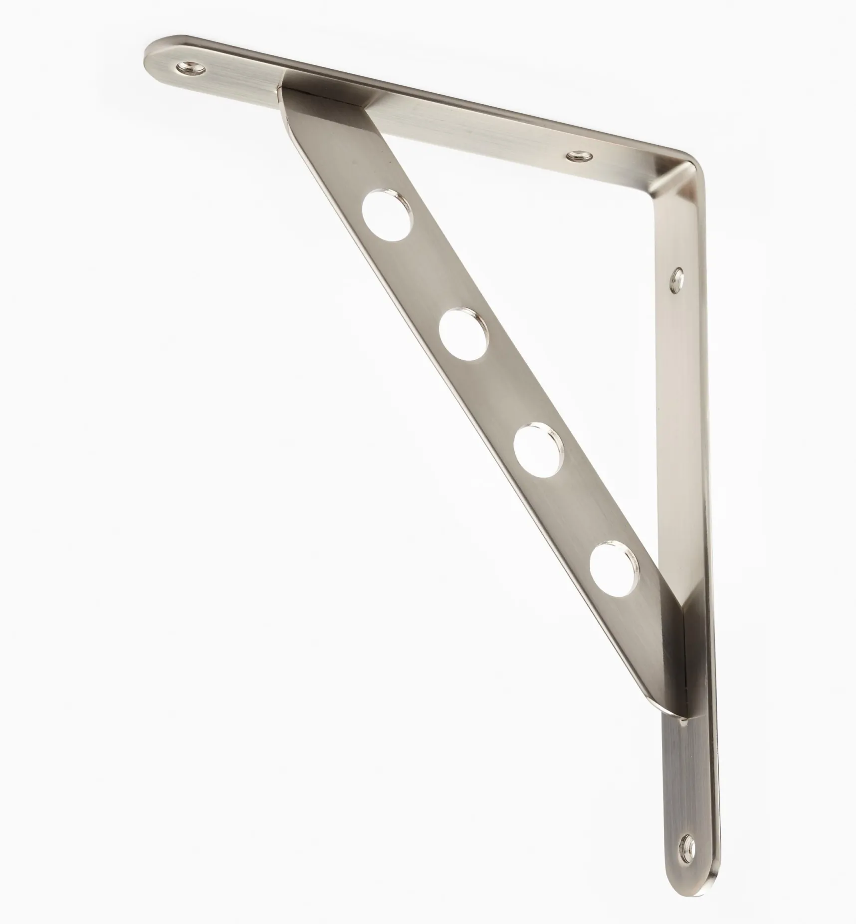 New Flat Steel Shelf Bracket Storage Organization
