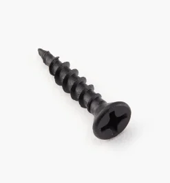 Hot Flat-Head Black Steel Screws Screws