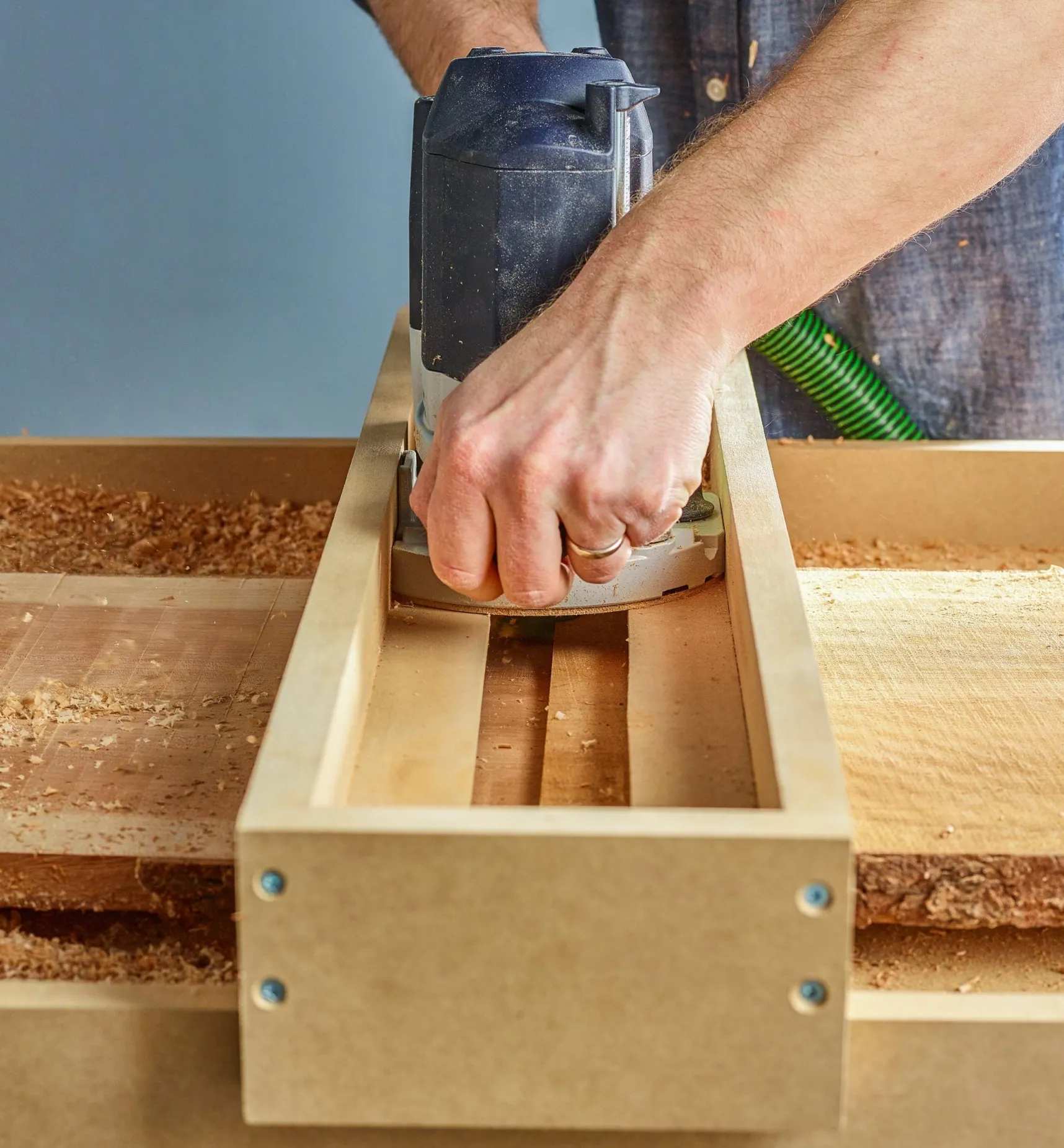 Flattening Router Bits Routing