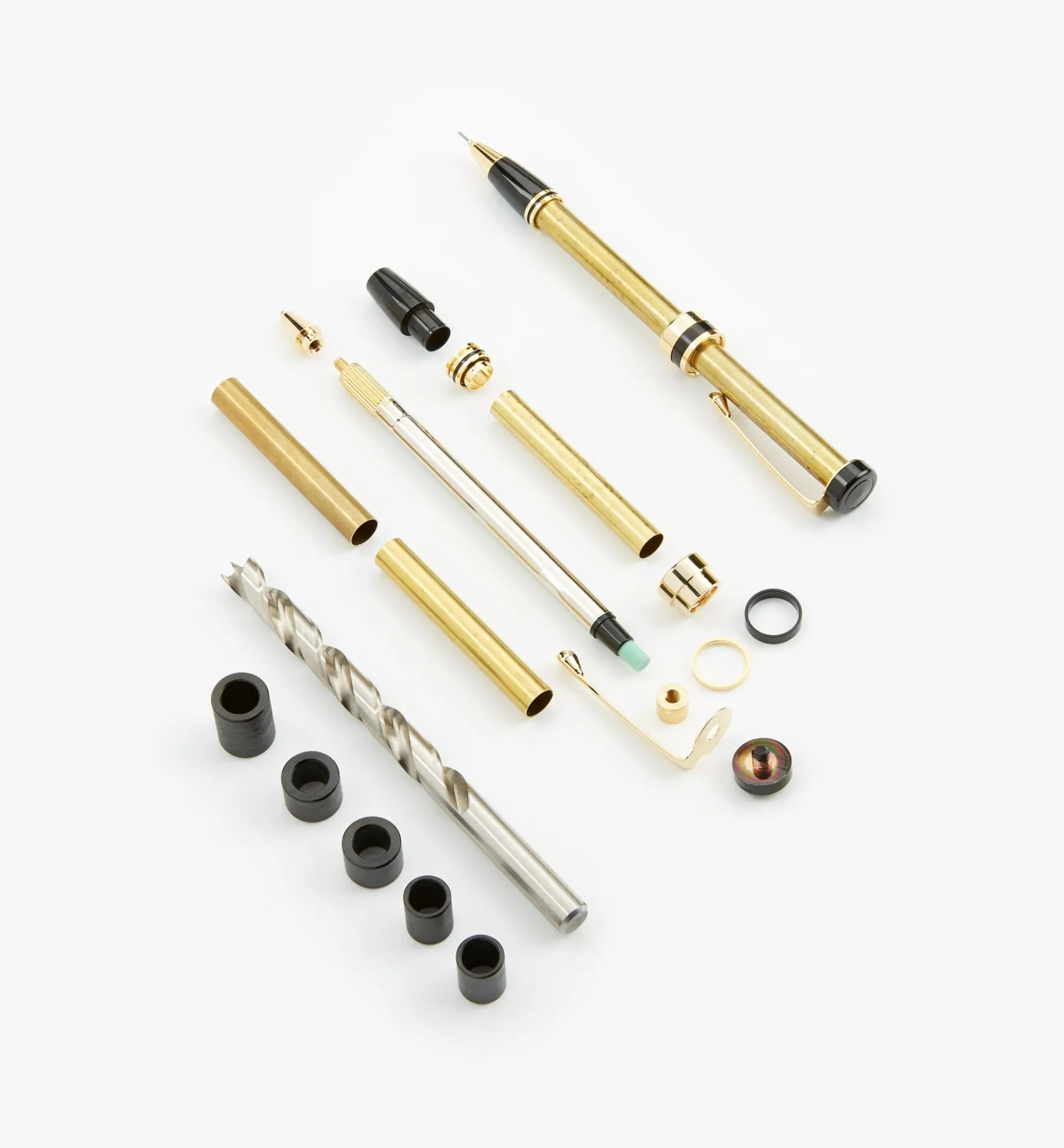 Flat-Top Double-Twist Pencil Starter Set Project Supplies