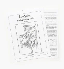 Online Folding Potting Table Plan Plans