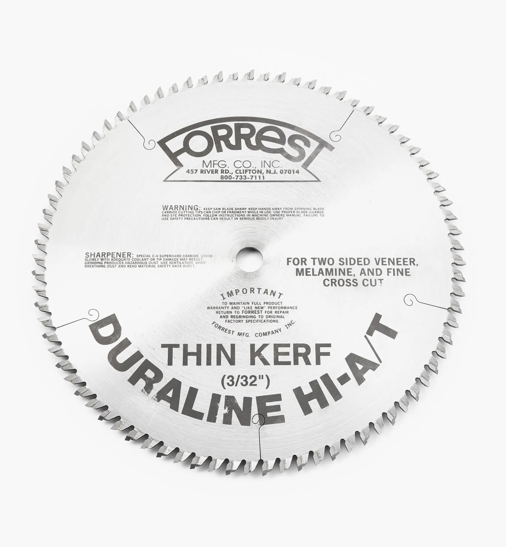 Online Forrest Duraline HI-A/T Saw Blades Power Tool Accessories