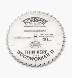 Forrest Woodworker Blades Power Tool Accessories