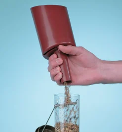 Funneling Bird Seed Scoop Birding