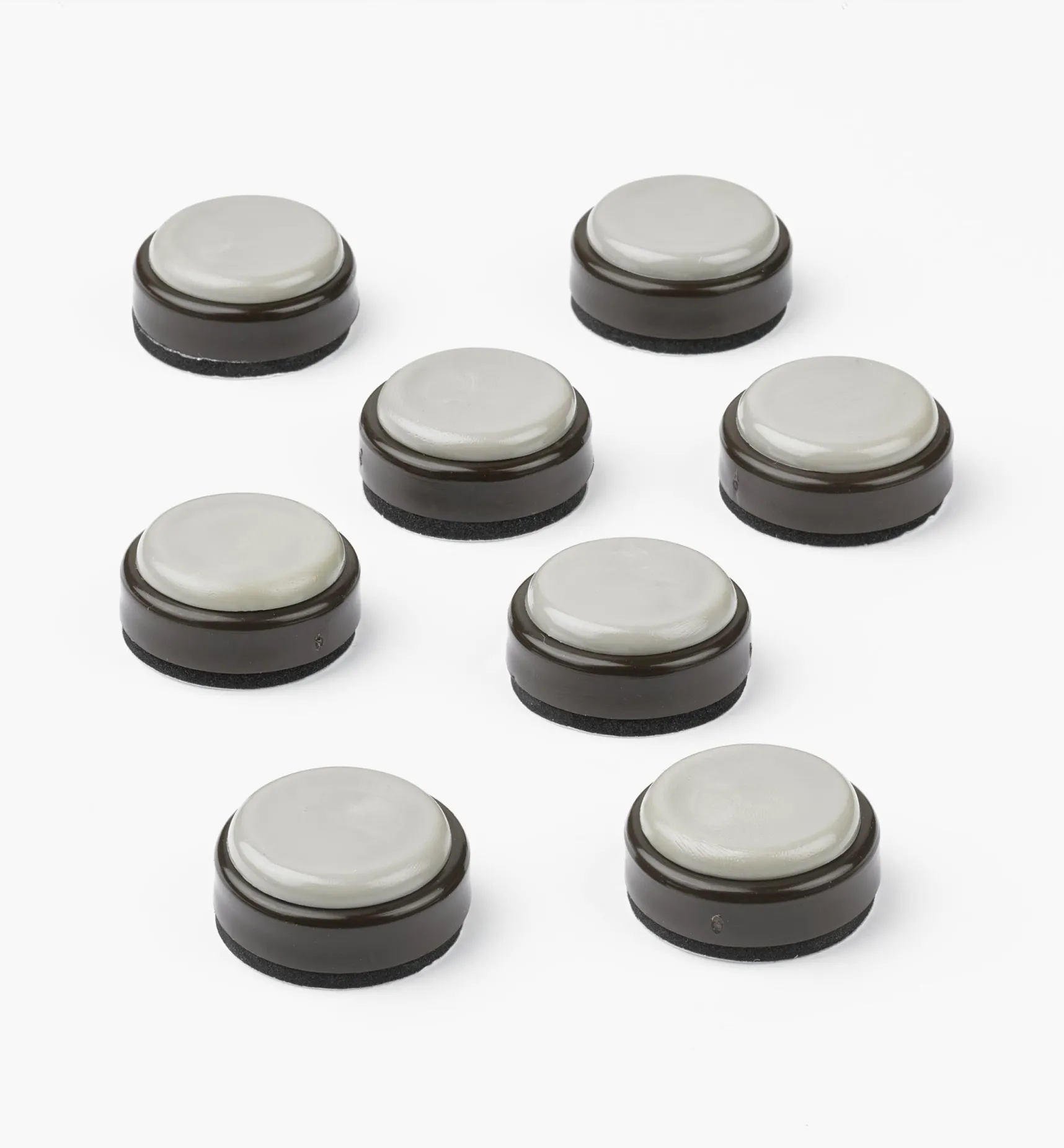 Discount Furniture Sliders, Chocolate Color Glides