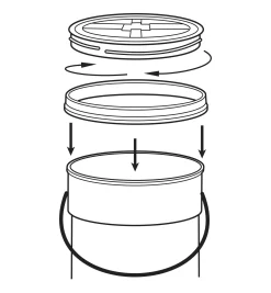 Clearance Gamma Seal Lid Food Storage