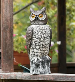 Hot Garden Scare Owl Pest Control