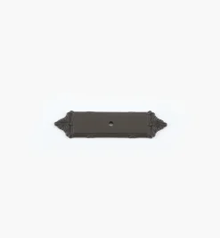 Outlet Georgian Rectangular Knob Escutcheon Escutcheons