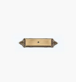 Outlet Georgian Rectangular Knob Escutcheon Escutcheons