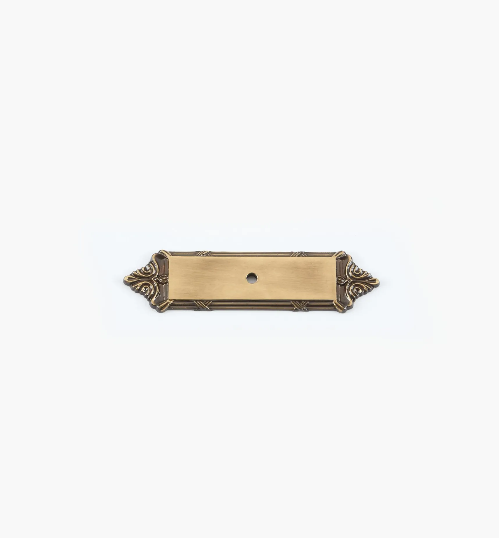 Outlet Georgian Rectangular Knob Escutcheon Escutcheons