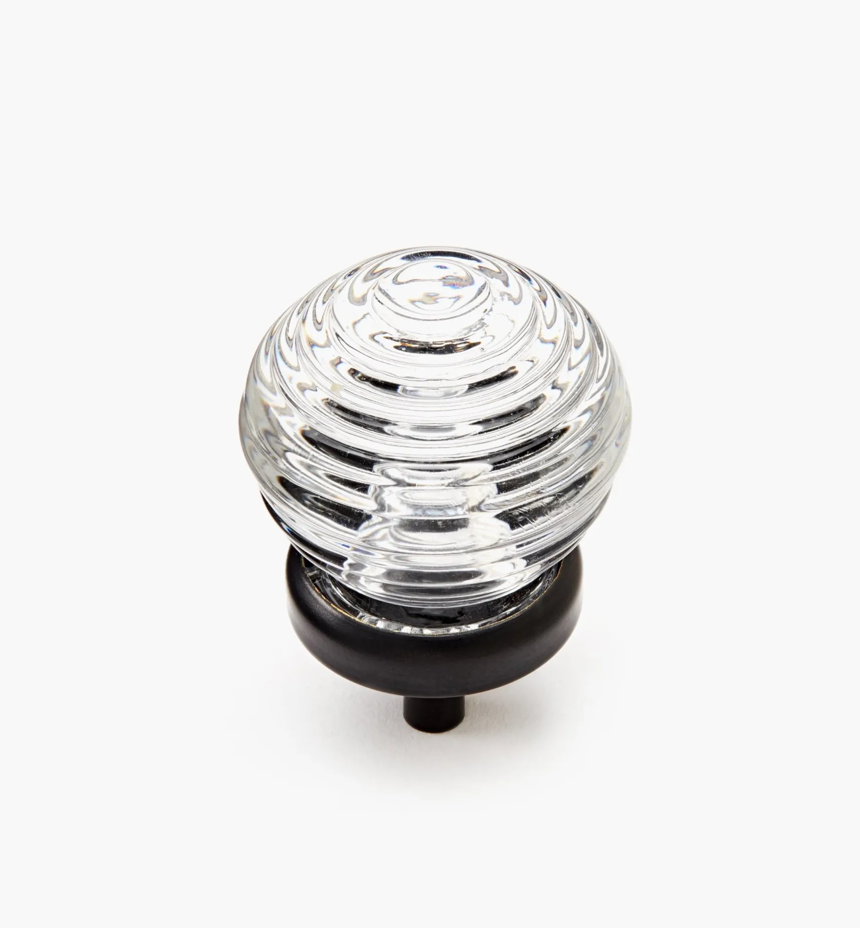 Online Glass Ringed Ball Knob Knobs