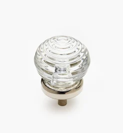 Online Glass Ringed Ball Knob Knobs