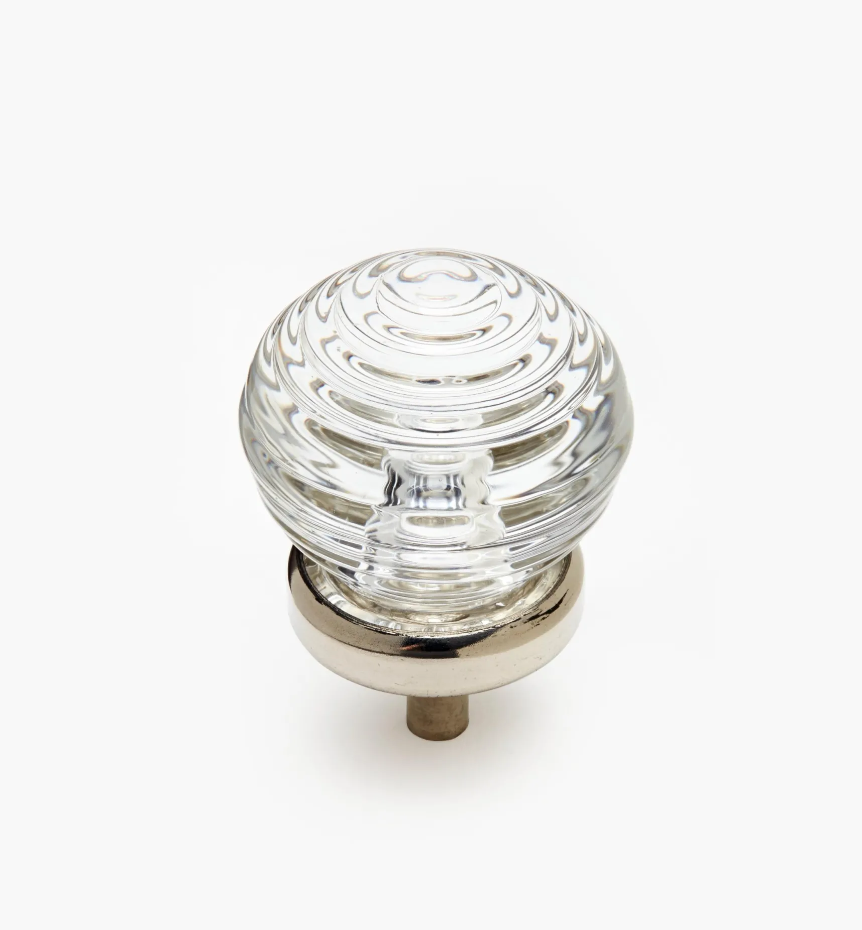 Online Glass Ringed Ball Knob Knobs