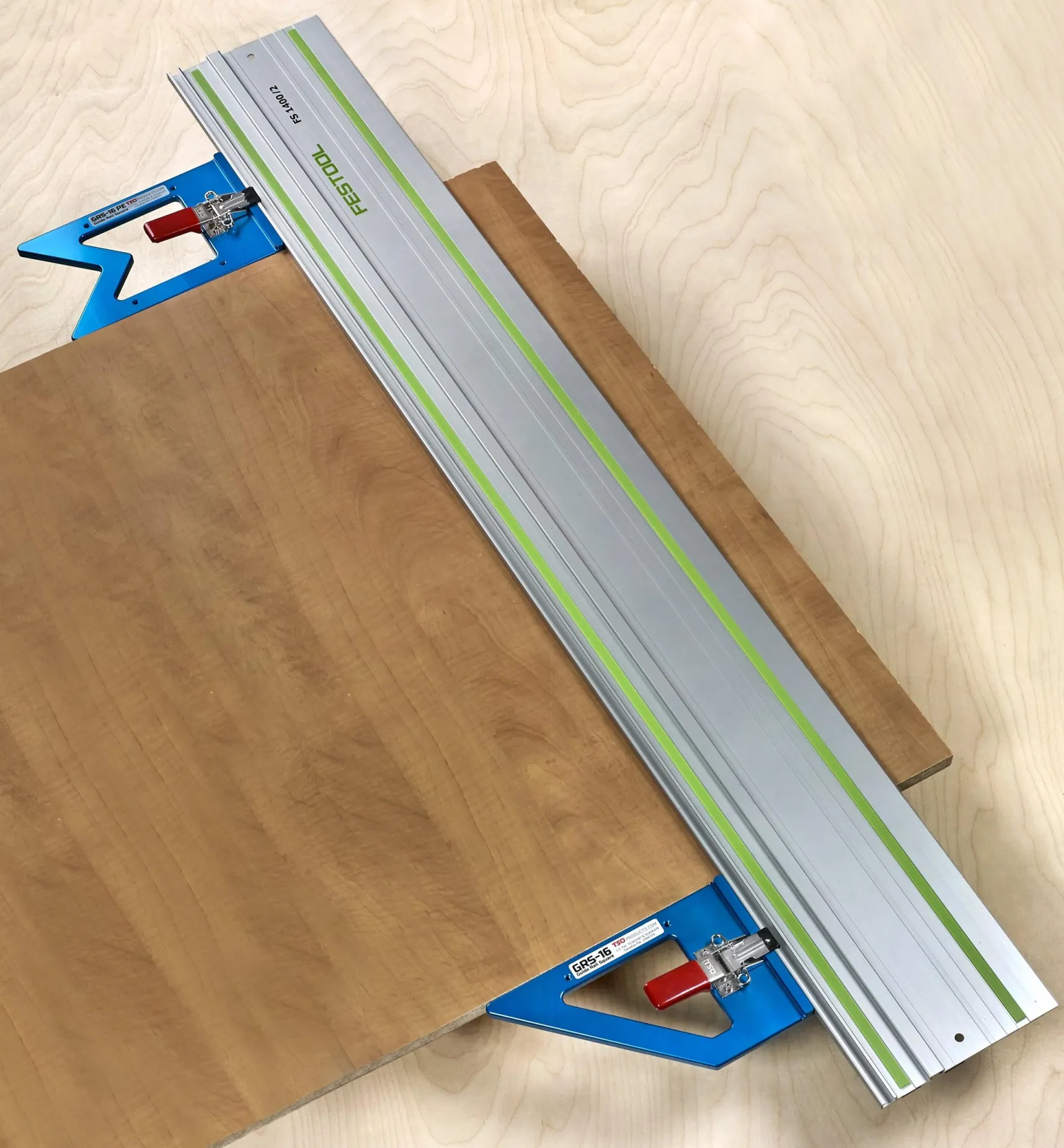 Best GRS-16 & GRS-16 PE Guide Rail Squares Set Power Tool Accessories