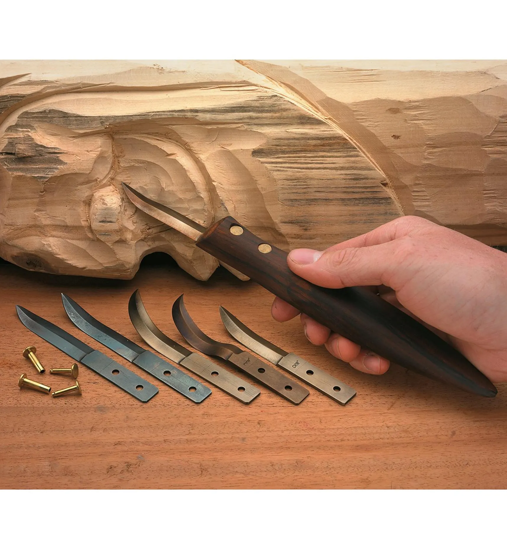 Haida Carver's Knife Blades Hand Tools