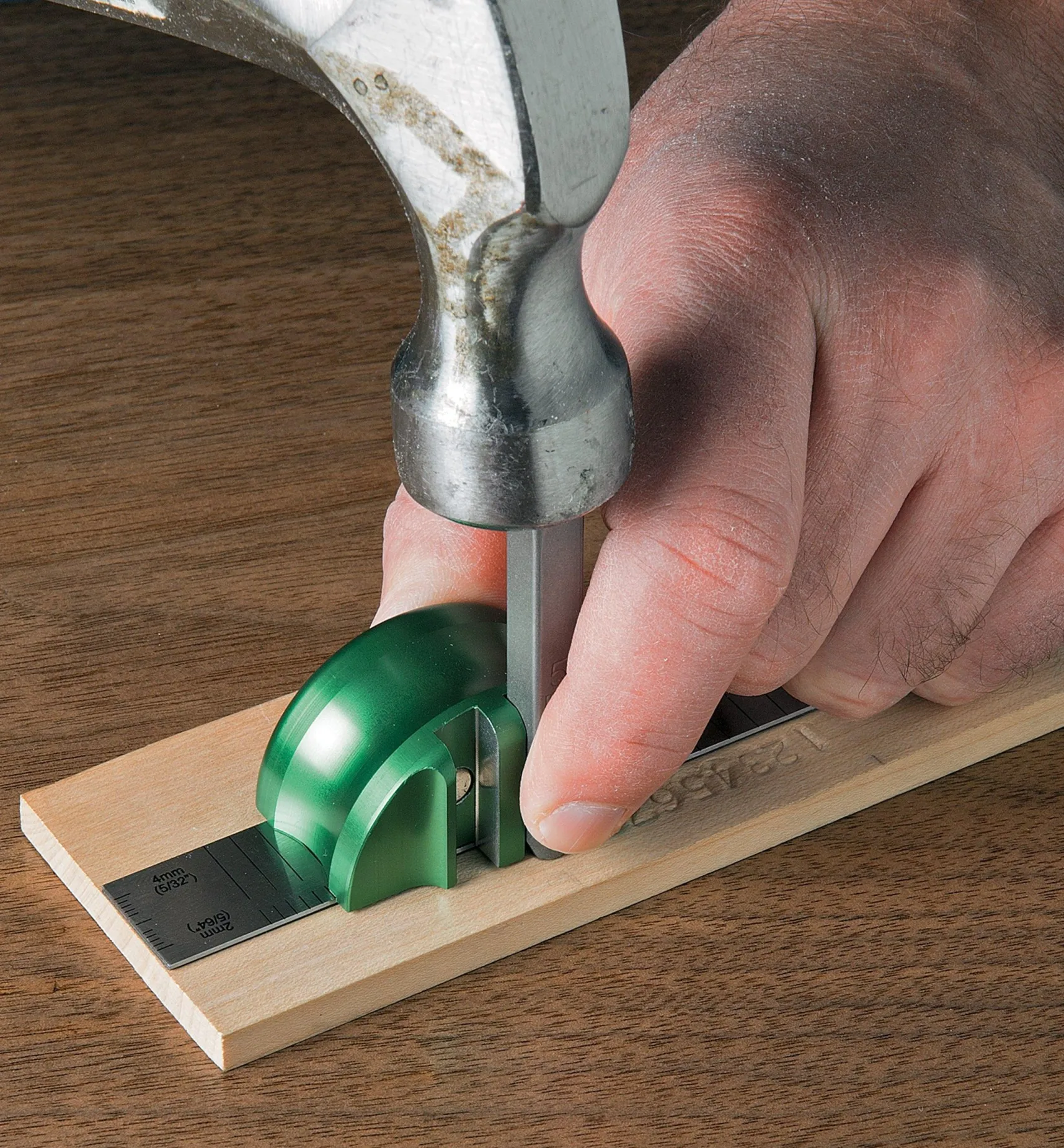 Outlet Hand Stamp Spacing Guide Hand Tools