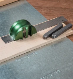 Outlet Hand Stamp Spacing Guide Hand Tools