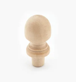 Hardwood Acorn Finial Project Supplies
