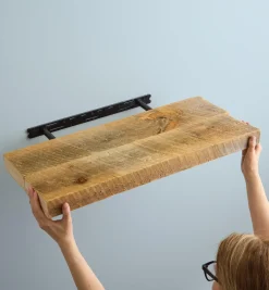 Discount Heavy-Duty Floating Shelf & Mantel Brackets Storage Organization