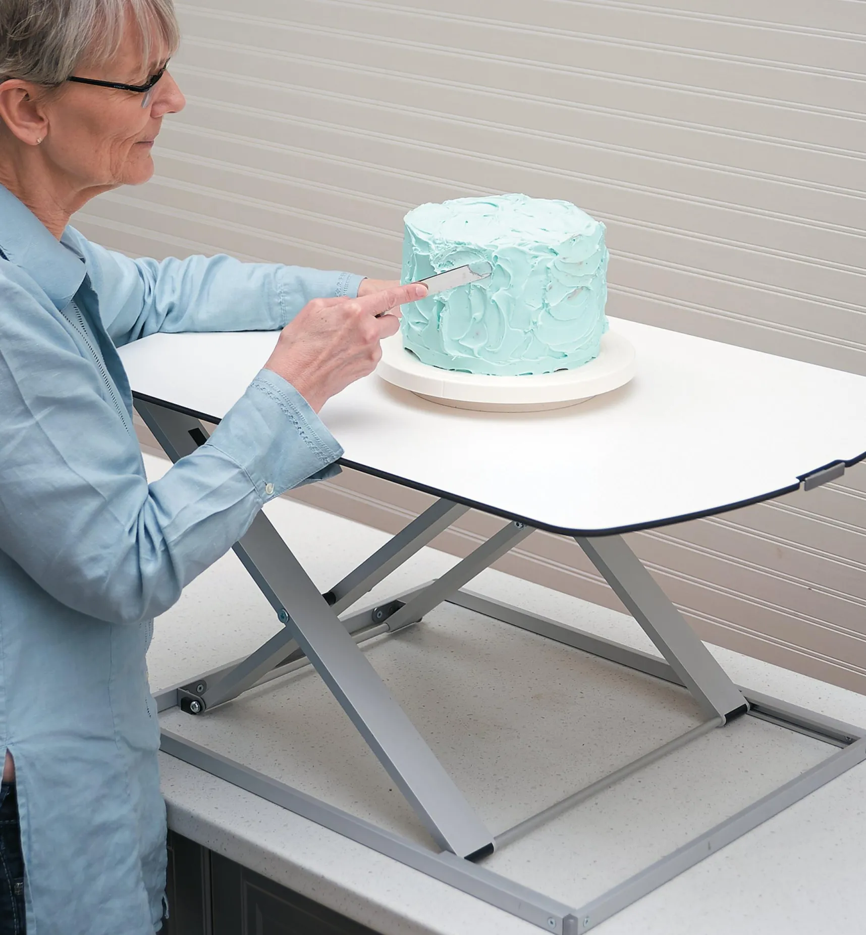 Hot Height-Adjustable Work Stand Mechanisms
