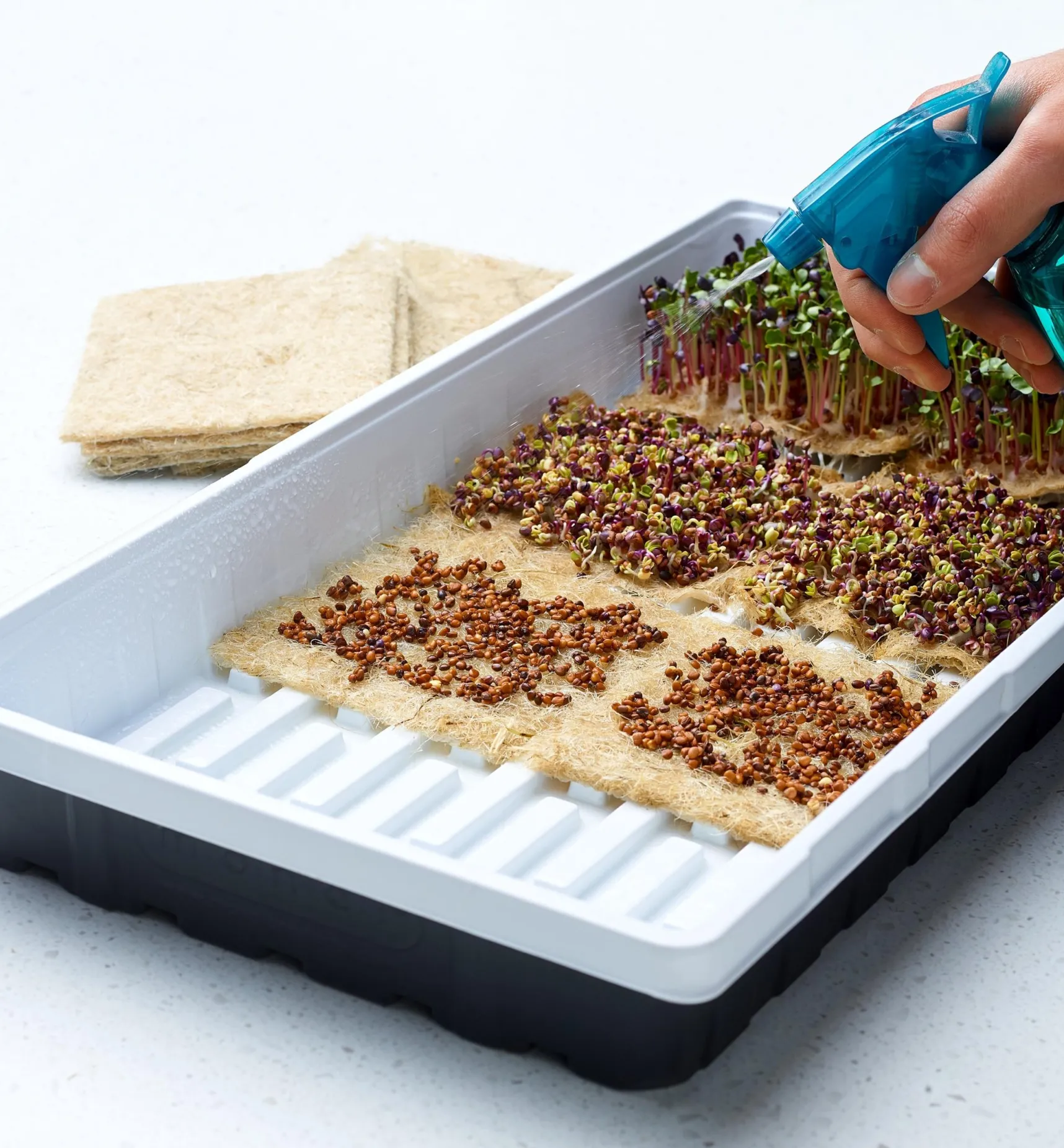 Hot Hemp-Fiber Grow Mats Seed Starting