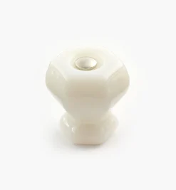 Discount Hexagonal Glass Knob Knobs
