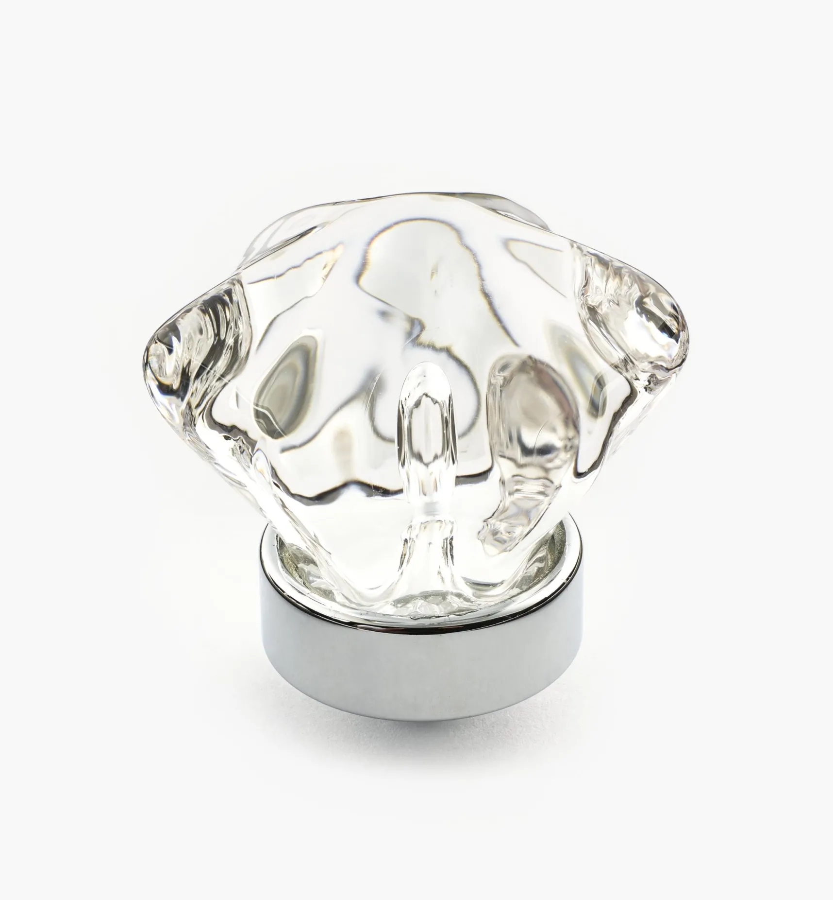 Online Hexagonal Glass Knob Knobs