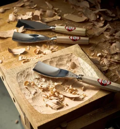 Clearance Hirsch Large #5 Bent Gouge Hand Tools
