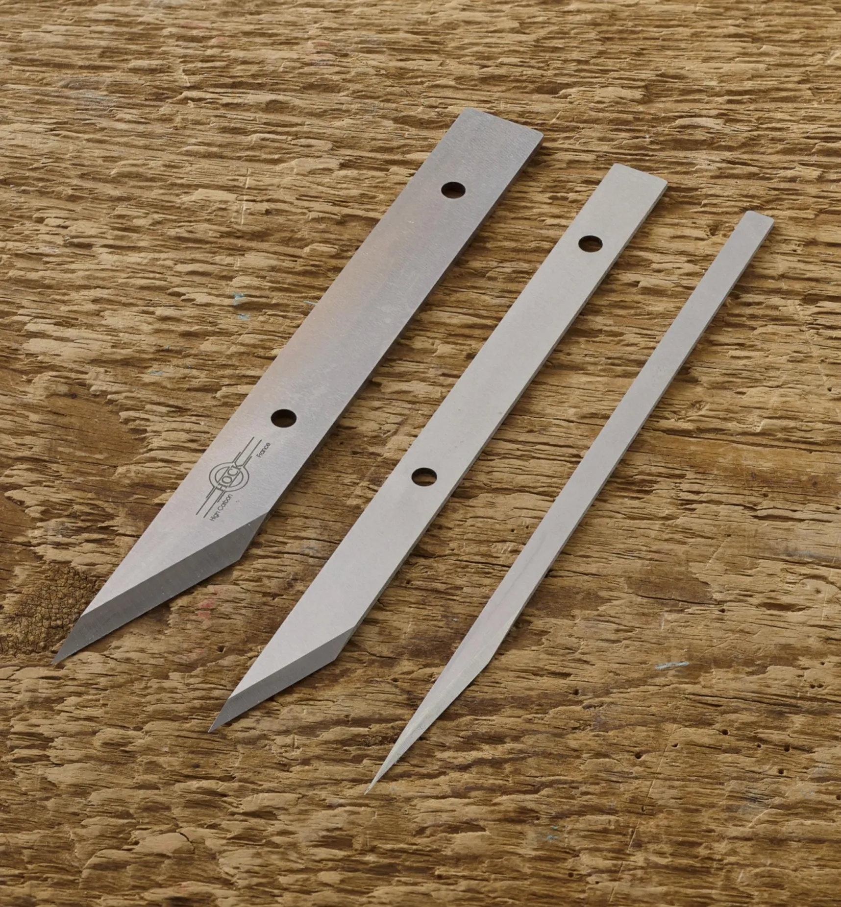 New Hock Left-Hand Bevel Violin Knife Blades Hand Tools