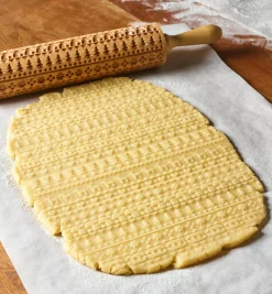 Online Holiday Sweater Embossing Rolling Pin Bakeware