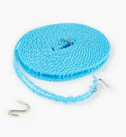Hook-Anywhere Clothesline Laundry