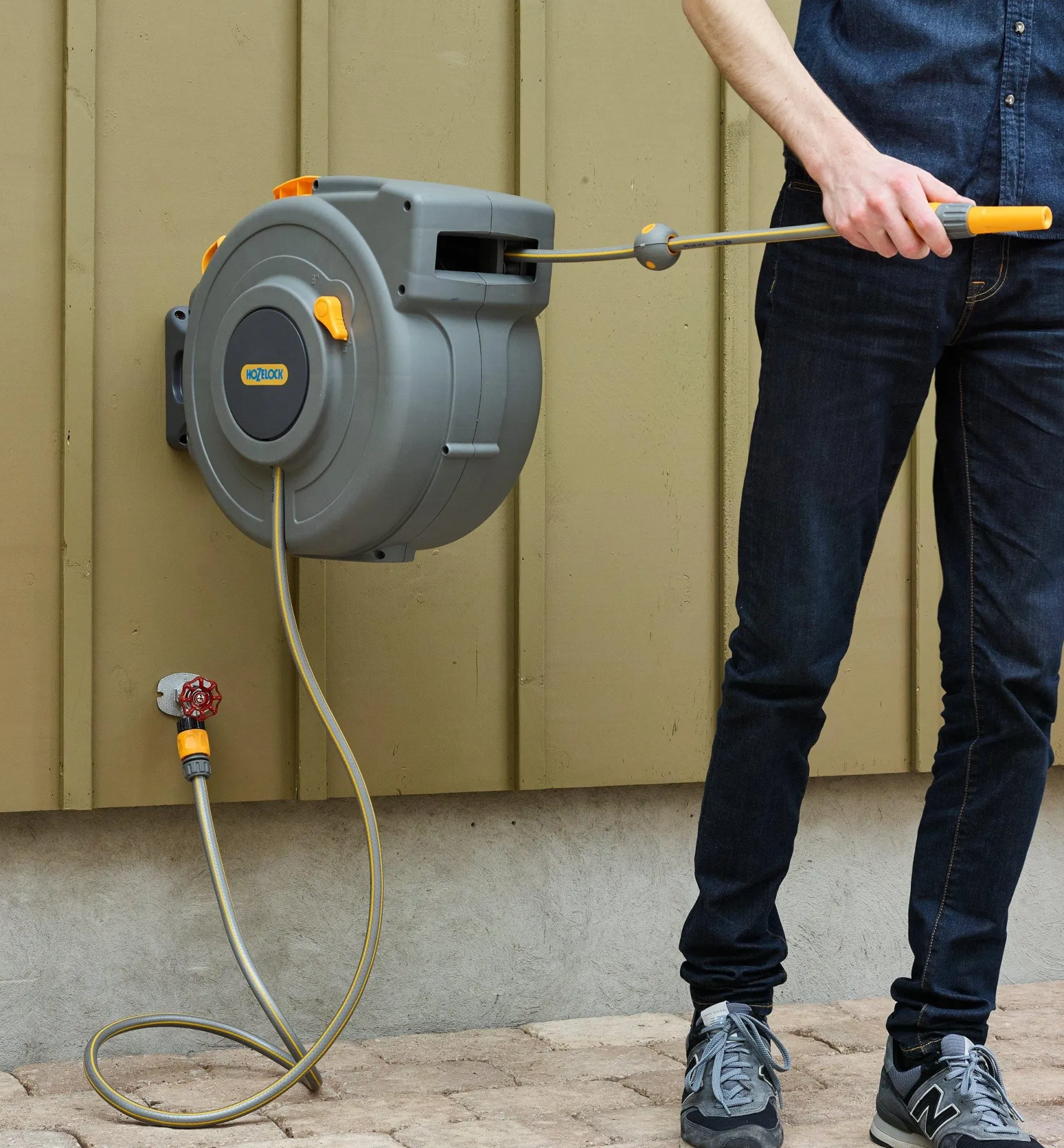 Best Hozelock Auto-Retracting Hose Reels Hoses & Accessories