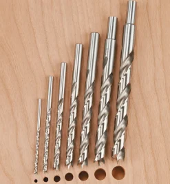 New HSS Lipped Imperial Brad-Point Drills Power Tool Accessories