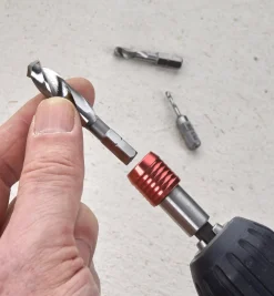 Hot HSS Twist Bit & Countersink Set Power Tool Accessories