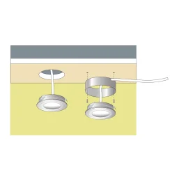 Discount Indoor 4-Watt White LED Downlight Lighting