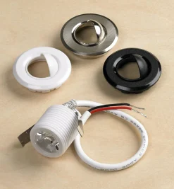 New Indoor/Outdoor Warm Or Natural White Mini Recessed LED Light Kits Lighting