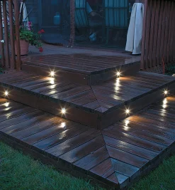 New Indoor/Outdoor Warm Or Natural White Mini Recessed LED Light Kits Lighting
