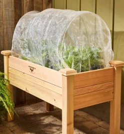 Discount Insect Protection Fabric & Pack Of 10 Hoops Plant Protection