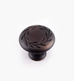 Outlet Inspirations Leaf Motif Knobs Knobs