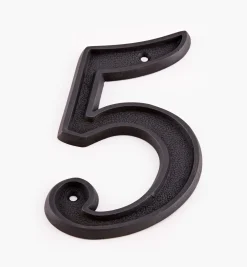Discount Italic Cast Brass House Numbers Architectural Hardware