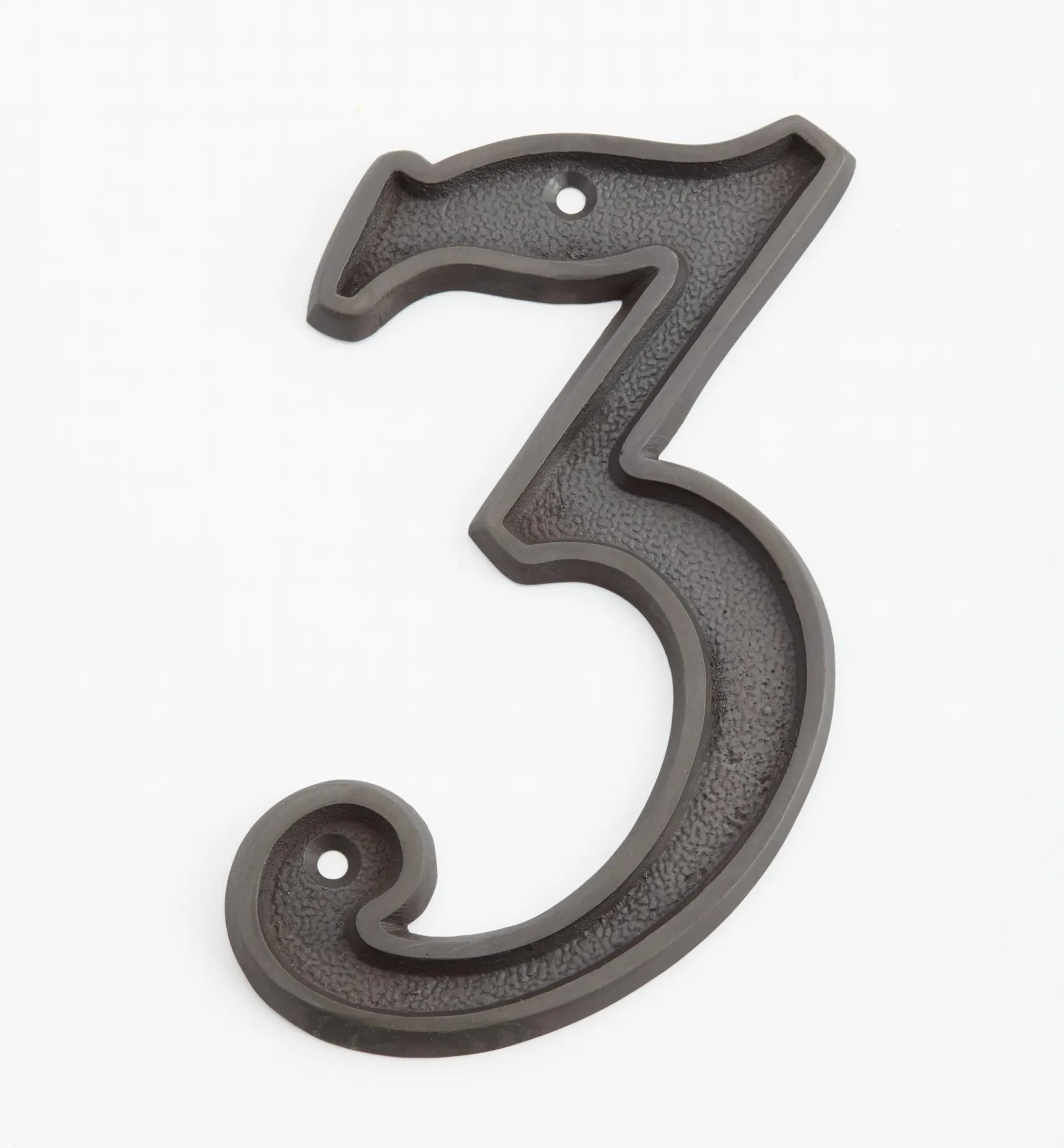 Discount Italic Cast Brass House Numbers Architectural Hardware
