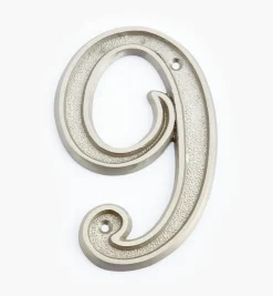Discount Italic Cast Brass House Numbers Architectural Hardware