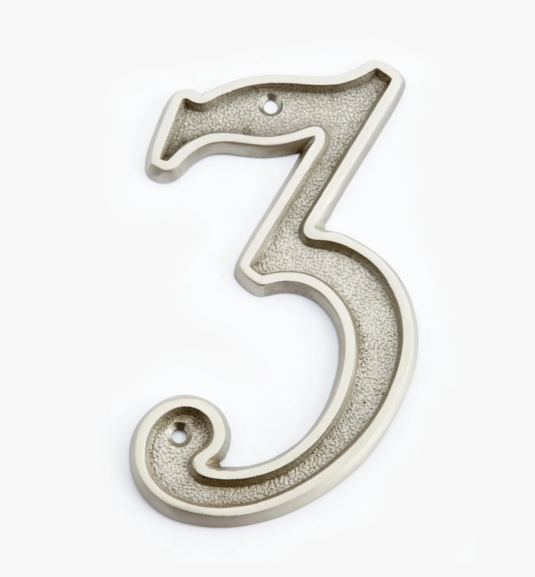 Discount Italic Cast Brass House Numbers Architectural Hardware