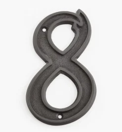 Discount Italic Cast Brass House Numbers Architectural Hardware