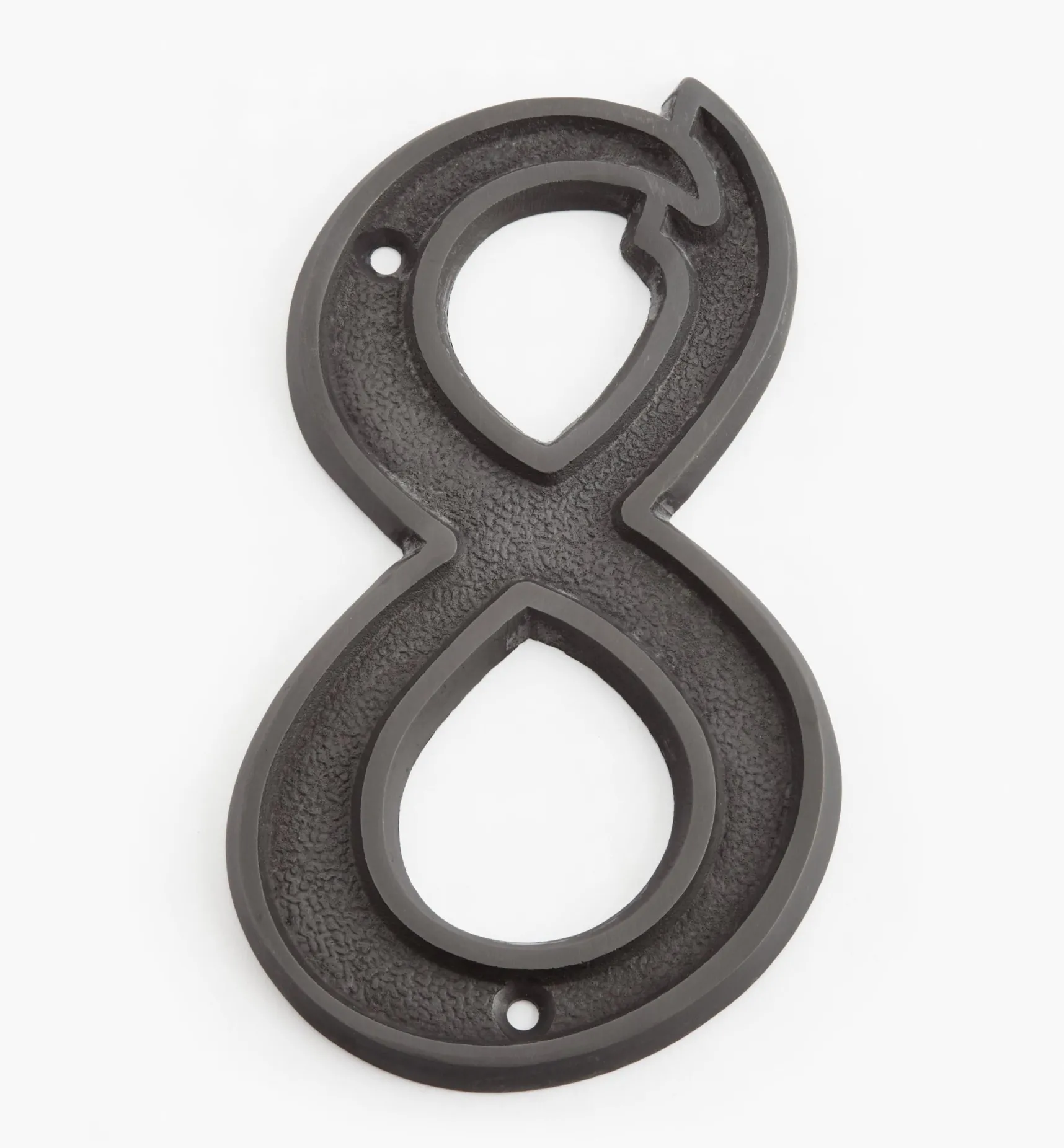 Discount Italic Cast Brass House Numbers Architectural Hardware